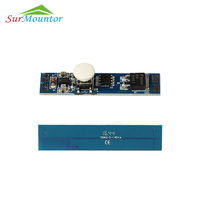 Contrôleur LED DMX à tête mobile à commande tactile Surmountor DC12-24V pour éclairage de scène et d'escaliers/niveaux nocturnes, charge maximale de 192 W