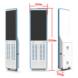 Quiosco de Carga Portátil con Teléfono Público y Banco de Energía con Pantalla Publicitaria de 43 Pulgadas - Product Image 3