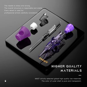 Adjustable Tattoo Cartridges Round Liner Permanent <b>Makeup</b> Needles for Lip and Eyebrow Precision Tattooing - Product Image 5