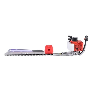 Cortasetos industrial portátil inalámbrico de gasolina de 2 tiempos, monocilíndrico, con pértiga larga - Product Image 6