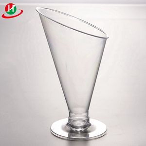 Taza de plástico desechable de 160ml, copa de cóctel, postre, bebida de Color personalizado, yogur, vino, champán, <span class=keywords><strong>Tequila</strong></span>, soda, agua Mineral hecha PS - Product Image 3