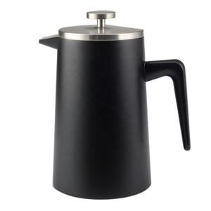 Dishwasher Safe, Stainless Steel Double Wall Insulated Coffee Maker French Press - Product Image 1