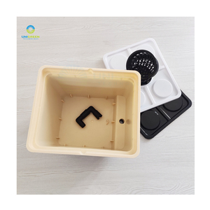 Hà Lan Xô Thủy Canh Hệ Thống Bán Buôn 11L Màu Đen Màu Be Thủy Canh Hệ Thống Với Các Phụ Kiện Cho Dâu Tây Cà Chua Trồng - Product Image 3