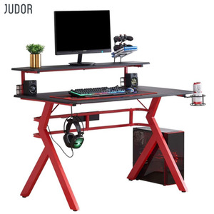 Judor Đa Chức Năng Máy Tính <span class=keywords><strong>Pc</strong></span> Gaming Bàn Chơi Game Bảng E-Thể Thao Đua Bảng Với Người Giữ Cốc, Tai Nghe Móc - Product Image 4