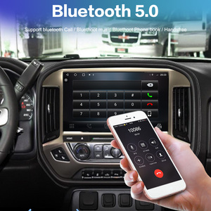 13.6 inch cho Chevrolet GMC 2014 2018 xe Android <span class=keywords><strong>GPS</strong></span> <span class=keywords><strong>navigation</strong></span> màn hình cảm ứng Carplay tự động đa phương tiện đài phát thanh xe máy nghe nhạc đầu đơn vị - Product Image 4