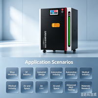Nouvelle imprimante 3D de bureau de qualité industrielle Super Maker SLS1518, PA12, PA11, CF, GF, TPU, Nylon, USB, pièces fonctionnelles, prototypage rapide