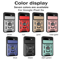 Étui de téléphone antichoc avec anneau rotatif Lichicase, nouveau modèle, pour Google Pixel 10A, coque arrière magnétique
