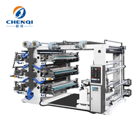 Machine d'impression flexographique automatique CHENQI YT-S 6 couleurs, type à plaques pour presse à lettres, pour l'impression de sacs en papier et en plastique