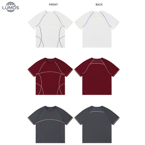 Camiseta Deportiva Personalizada para <span class=keywords><strong>Hombre</strong></span>, con Paneles de Malla y Bloques de Color, de Secado Rápido, para Fútbol, Baloncesto, Gimnasio, Running - Product Image 3