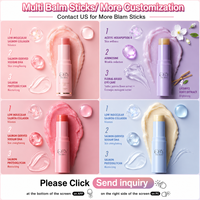 Stick Baume Anti-rides au Collagène Rose PDRN Marque Blanche 5% Volufiline Hydratant Raffermissant Soin Visage et Cou Éclatant Fabricant OEM ODM
