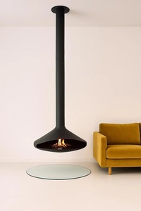 Quemador de leña para calefacción con llama real, decoración del hogar para hotel interior de tamaño personalizado, proveedor de <span class=keywords><strong>chimenea</strong></span> colgante montada en el techo - Product Image 3