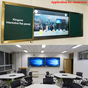 Stand Full HD 4K <b>TV</b> Class Digital Smart Board 75 Inch All-in-one PC Interactive Whiteboard - Product Image 2
