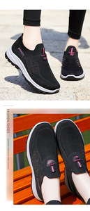 Zapatillas Deportivas Casuales Ligeras para Mujer, Tendencia de Moda de Primavera, Transpirables, con Suela Suave y Diseño Plano - Product Image 6