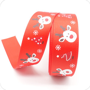 Árbol de Navidad <span class=keywords><strong>cinta</strong></span> patrón personalizado 100 tejer grogrén (ligamento tafetán de poliéster <span class=keywords><strong>cinta</strong></span> - Product Image 4