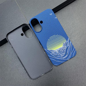 Per <span class=keywords><strong>Apple</strong></span> 16Promax per Kevlar modello in fibra di carbonio custodia per telefono cellulare di lusso mare luna <span class=keywords><strong>14</strong></span> grande foro copertura protettiva impugnatura del telefono - Product Image 2