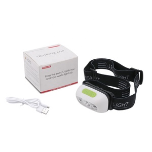 B6-1 <span class=keywords><strong>Amazon</strong></span> mejor vendedor de cabeza pequeña lámpara LED de 3 vatios Mini Sensor corriendo faro - Product Image 2