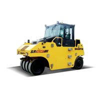 Nouveau Compacteur à pneus Shantui 26 tonnes 129 kW SRT26H-G avec pièces de rechange