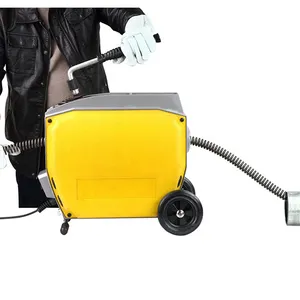 Professional Heavy Duty Sewer Snake Drain Cleaning Machine Sectional Drain Sewer Cleaning Machine For Sale