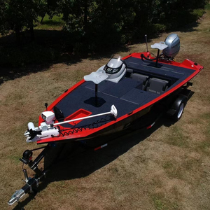 เรือตกปลาเบสอลูมิเนียมความเร็วสูง Kinocean แบบเชื่อมเต็มลำ - Product Image 1