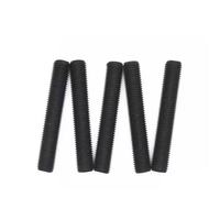 Factory Direct Sales Large Quantities Fully Threaded Metric Alloy Steel Studs Black Finish DIN Standard for Chemical
