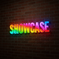 Boîte à lumière LED personnalisée avec logo 3D, panneau publicitaire en PVC et acrylique pour la décoration de bureau et d'intérieur