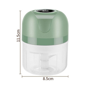 250ml Mini Garlic Masher Machine Portable USB Charging Ginger Vegetable Cutter - Product Image 1