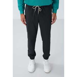 กางเกงวอร์มผู้ชายสีเทาเข้ม เอวยางยืด ใส่สบาย ระบายอากาศได้ดี ขนาดมาตรฐาน - Product Image 5