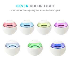 Entraîneur de sommeil portable <span class=keywords><strong>pour</strong></span> bébé, lumières colorées, bruit blanc, son de la nature, haut-parleur avec minuterie, alimenté par USB, machine à bruit blanc - Product Image 3