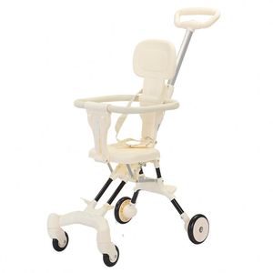 Cochecito de Bebé Ligero y Portátil de 4 Ruedas, Mini Triciclo, Cómodo Cochecito/Portabebés/Carrito - Product Image 6