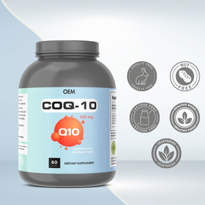 Complément alimentaire de santé de pointe à marque privée OEM, capsule de coenzyme <span class=keywords><strong>Q10</strong></span> pour la santé cardiaque, complément de soutien cardiovasculaire - Product Image 2