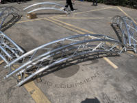 Truss de techo de círculo de aluminio global personalizado estructura trusses boda arco truss