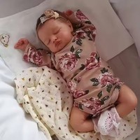Muñecas Reborn Realistas Lifereborn de 50 cm y 20 Pulgadas de Vinilo de Silicona, Bebés Realistas Hechos a Mano para Niñas