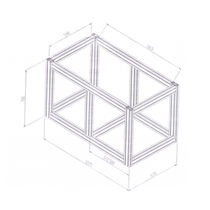 Línea de Producción de Mascarillas con Perfil de Aluminio Luhu: Máquina de Montaje de Perfiles Planos, Máquina de Elásticos para Orejas, Estante para Telas y Perfil de Aleación - Product Image 2