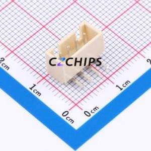 HC-XHB-4AW-M Wire-to-Board Pin Header Bent Lead Through Hole,P=2.5mm Connector 1x4P 2.5mm Right Angle Insert XHB - Product Image 1