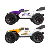 Camion tout-terrain RC 4x4 à moteur brushless 1/14 entièrement proportionnel, grande vitesse, grandes roues, voiture télécommandée