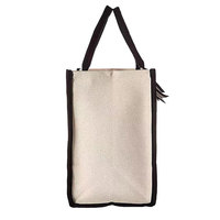 Großhandel recycelbare wieder verwendbare Baumwolle Canvas Einkaufstasche Shopping Canvas Tasche mit Baumwoll griff Custom Logo Tote Canvas Strand tasche