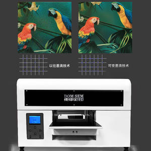 Petite <span class=keywords><strong>imprimante</strong></span> jet d'encre UV A4 DS-A4 PLUS XP600 pour étiquettes cristallines, coques de téléphone portable, bouteilles de vin en acrylique, plaques nominatives, plaques métalliques et plastiques - Product Image 2