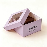 Boîte à gâteau en carton de qualité alimentaire avec fenêtre transparente, encre à base de soja, design personnalisé, boîte à gâteau rectangulaire en carton de haute qualité à prix abordable