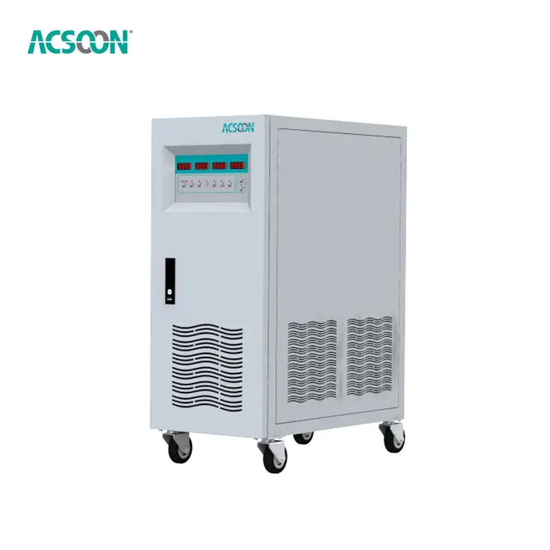 ACSOON AF400M 15kVA 단상 AC 전원 공급 장치 실험실 테스트 항공 400Hz 115V 주파수 변환기