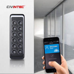 CE FCC Certified RFID <strong>Proximity</strong> ICLASS <strong>Card</strong> <strong>Access</strong> <strong>Control</strong> Keypad <strong>Card</strong> 125khz Wiegand RS485 BLE NFC <strong>Reader</strong> with QR Code Scanner - Product Image 4