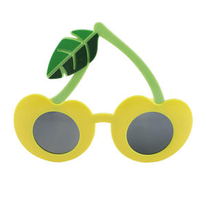 Yiwu vente en gros OEM drôle mignon pomme cadre 2025 nouveau logo personnalisé couleur petite taille enfants en plastique pas cher fête lunettes <span class=keywords><strong>de</strong></span> <span class=keywords><strong>soleil</strong></span> - Product Image 3