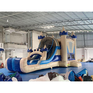 Château plein d'entrain gonflable de bâche de PVC de nouvelle conception sautant le videur de glissière <span class=keywords><strong>à</strong></span> <span class=keywords><strong>vendre</strong></span> - Product Image 1