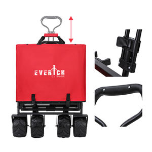Carrito Plegable Portátil para Playa, Jardín, Camping, para Exteriores, de Lujo, para Jardín, Parque, Utilitario - Product Image 4