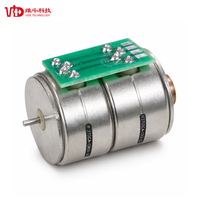 Moteur pas à pas à aimant permanent 15 mm VSM15124 NEMA 6 24 V bipolaire 2 phases 18 degrés pour équipement de bureau et imprimantes