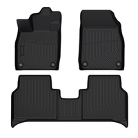 Accessoires intérieurs de voiture, tapis de sol 3D en TPE, tapis de coffre pour VW ID4 2021-2024, tapis de voiture