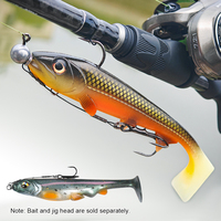 Spinpoler Fishing Stinger Rig # 4 # 2 # 1 # Hameçon triple en acier haute teneur en carbone 1/0, robuste, avec pointes et anneau fendu, pour eau salée et rivière