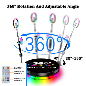 Getex <span class=keywords><strong>360</strong></span>-Grad-Fotobox-Kamera für 4 Personen, Professionelle <span class=keywords><strong>360</strong></span>-Grad-KI-Fotobox zum Vorzugspreis - Product Image 2