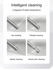 Inodoro Inteligente Japonés con Sensor Automático de Descarga, Inodoro WC Automático Inteligente para Baño, Inodoro Elongado Blanco con Funciones Automáticas Inteligentes Incluidas - Product Image 2