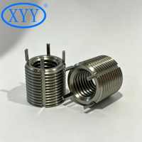 Key Locking Thread Insert TC4 Titanium Alloy High Strength Anti Vibration Customizable Industrial Fastener