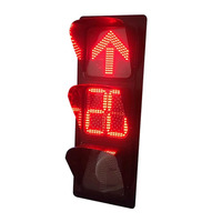 300/400MM LED vélo feu de signalisation rouge vert Led piéton croisement feux de signalisation